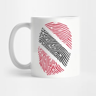 TRINIDAD FINGER PRINT - CARNIVAL CARIBANA TRINI PARTY DJ Mug